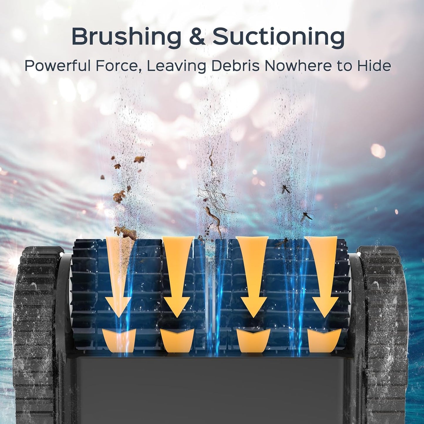 WYBOT C1 Pro Poolroboter Akku mit APP Intelligente Routenplanung