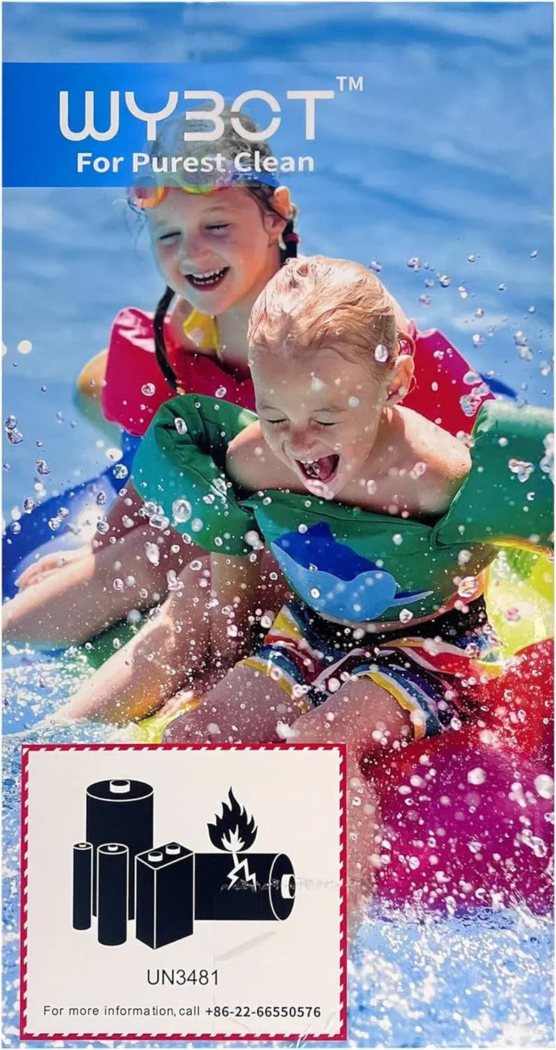 Poolroboter, Poolsauger Akku mit Dual-Motor, Selbstparken, Starke Saugkraft, Aut