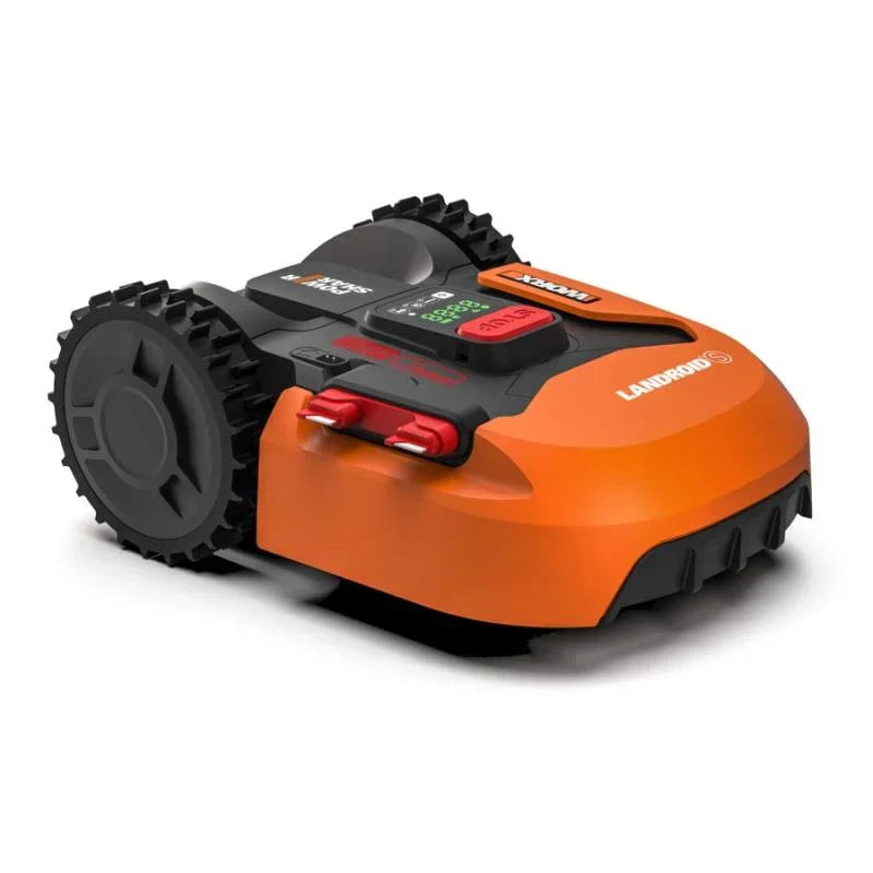 Worx Robot Rasenmäher WR184E mit Basis von NEU Laden und Batterie bis 400 qm