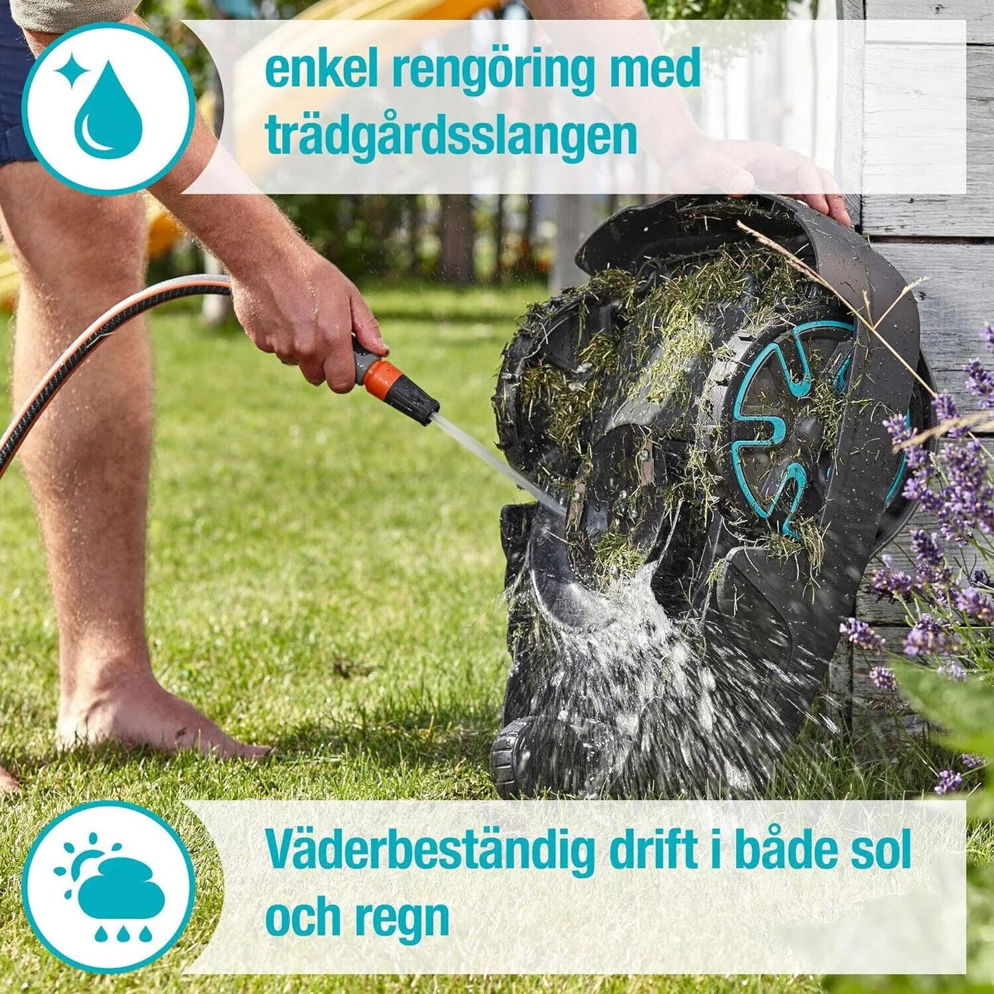 Gardena Sileno City Bluetooth 500 m² Mähroboter