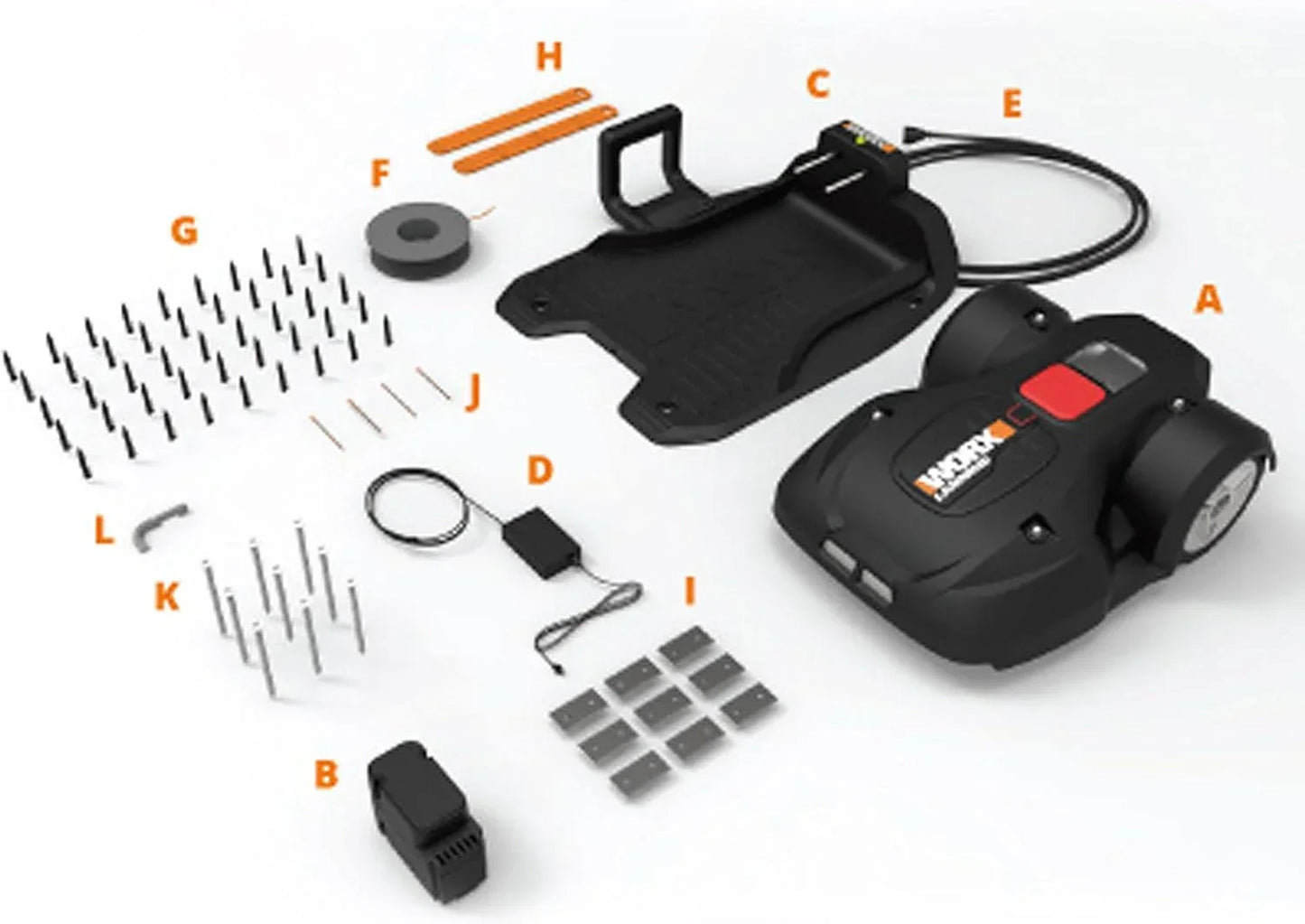 Worx WG798E Landroid L1500I Mähroboter