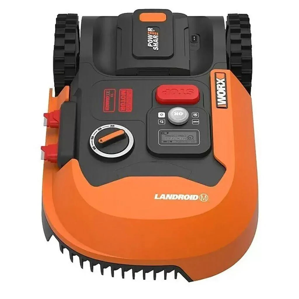 Worx PowerShare 20V Mähroboter Landroid mit 2 Ah, max. Flächenempfehlung: 500 m²