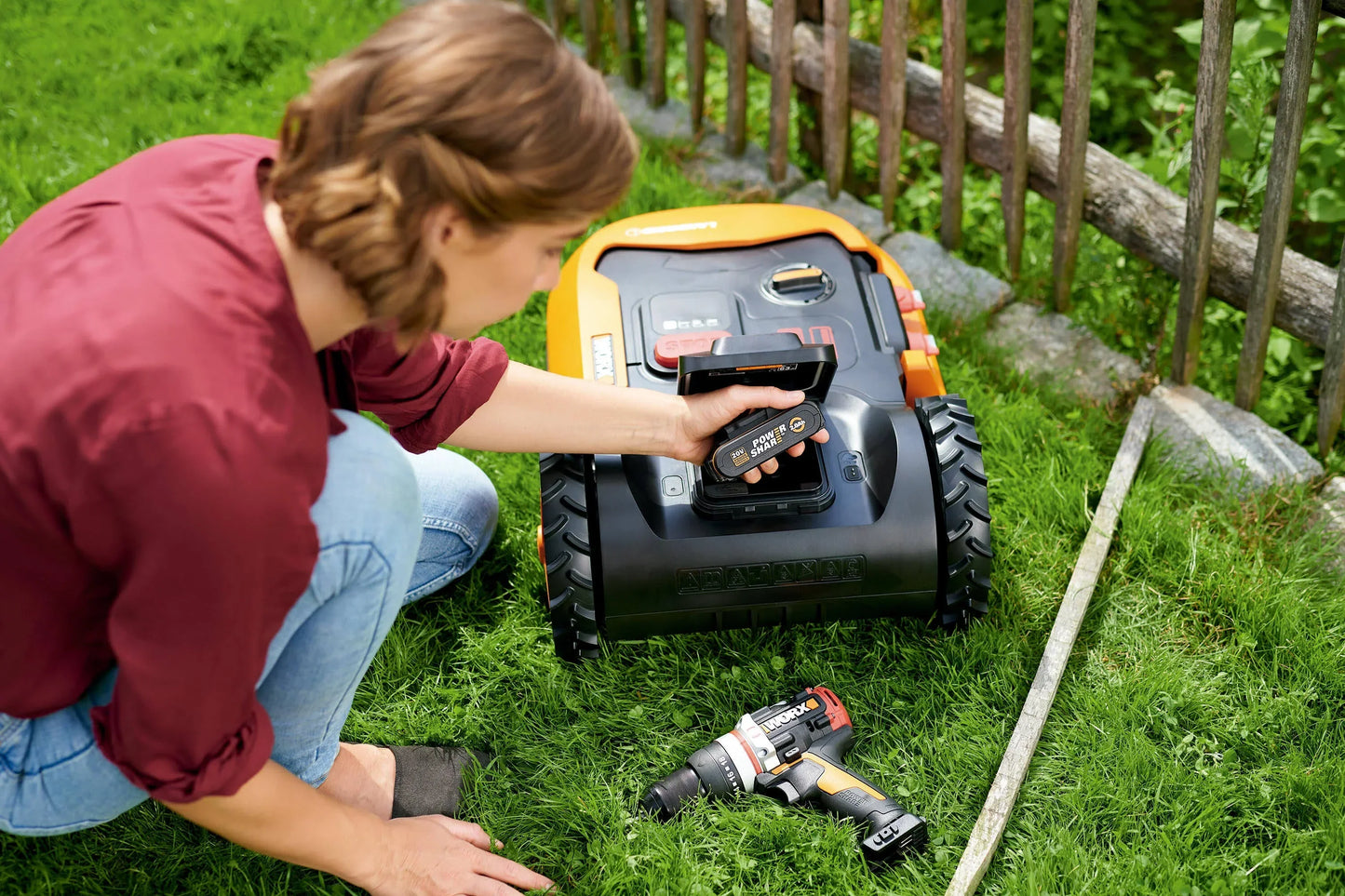 Worx Landroid M500 Plus (WR165E) Mähroboter